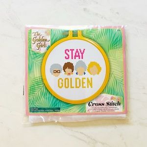 Golden Girls “Stay Golden” Cross Stitch